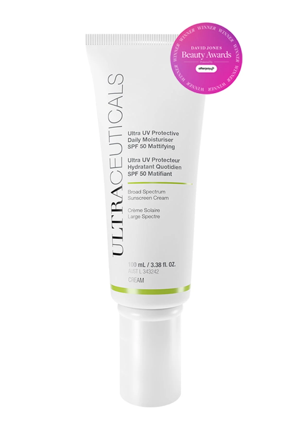 Ultra UV Protective Daily Moisturiser SPF 50 Mattifying