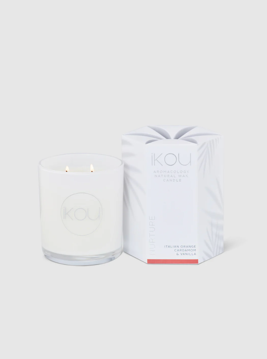 Eco-Luxury Candle Glass Nurture