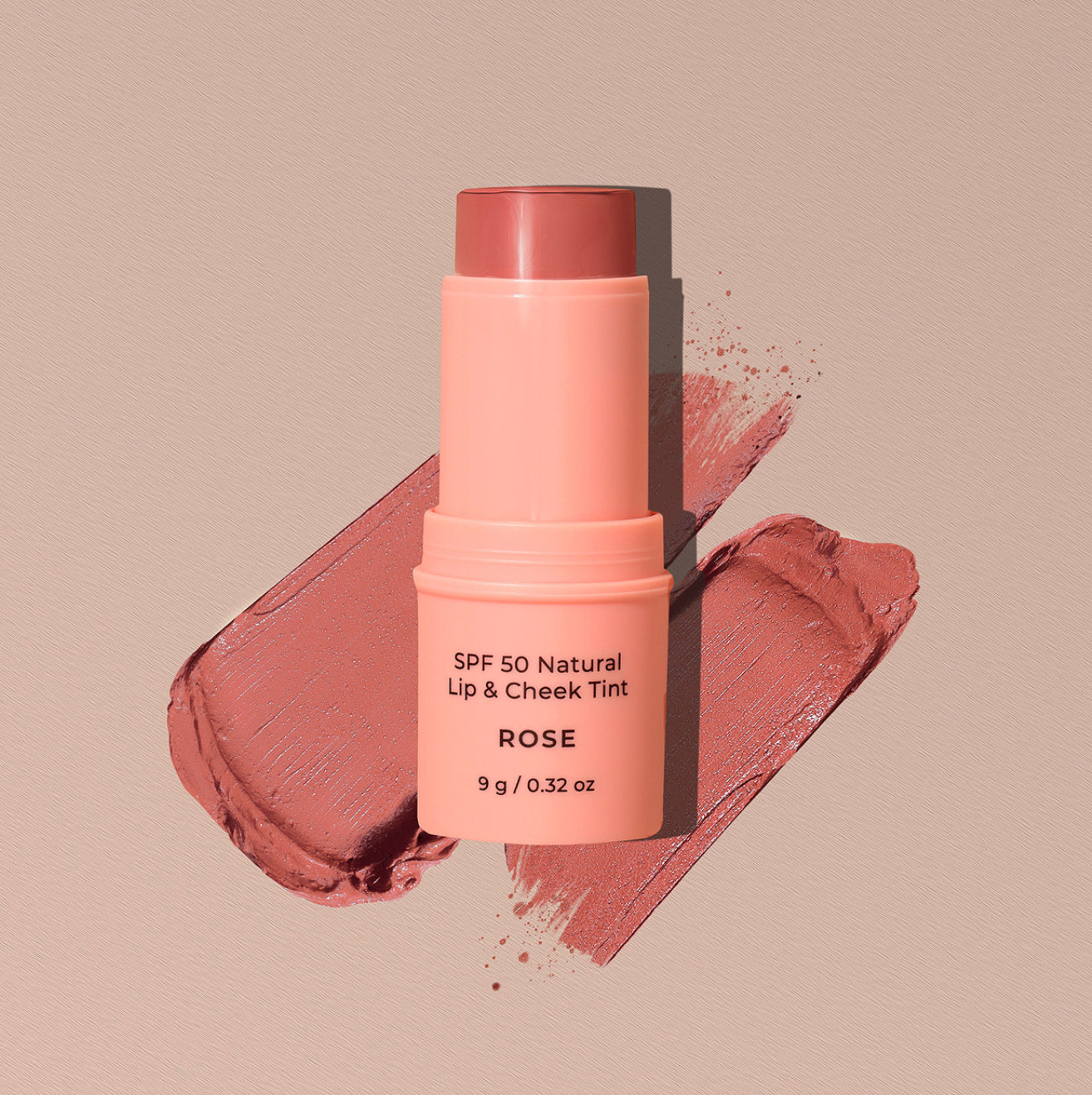 SPF 50 Natural Lip & Cheek Tint ROSE